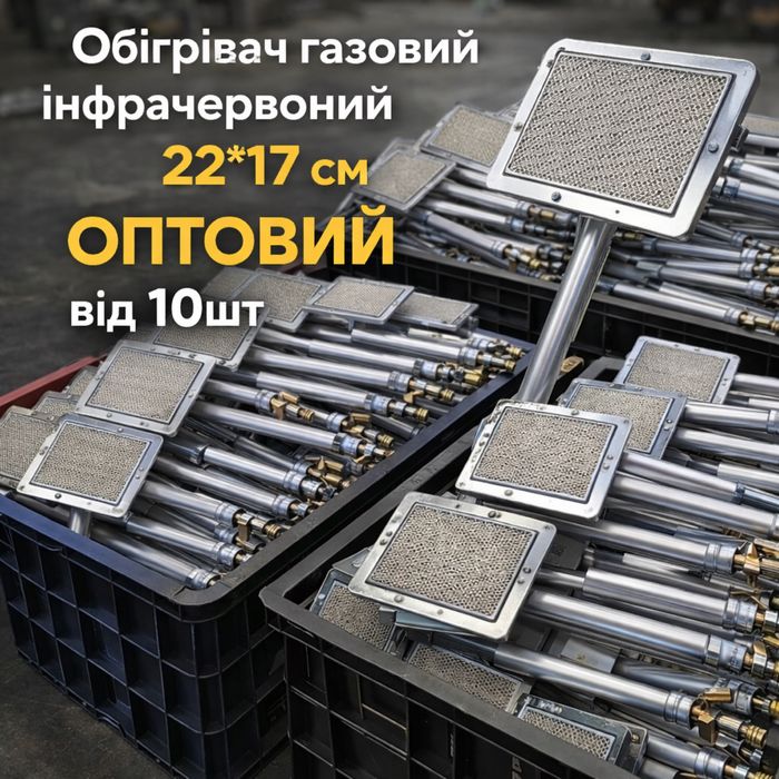 Обігрівач газовий інфрачервоний 22*17 см | ОПТОМ від 10шт