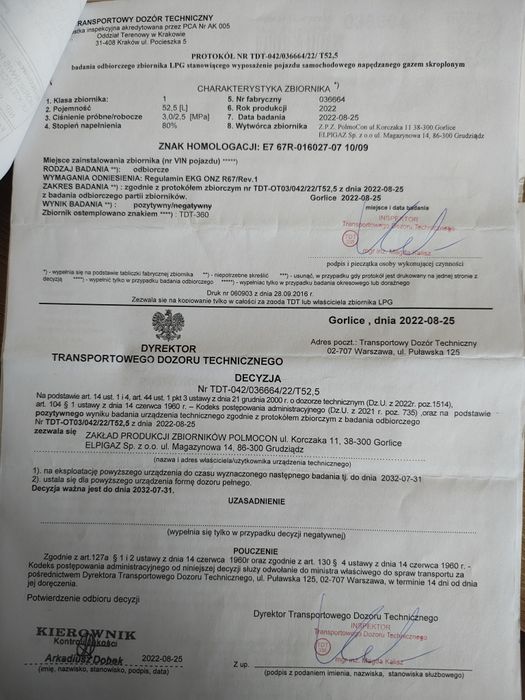 Instalacja LPG STAG-4 BOX BASIC + butla kompletna wszystkie przewody.
