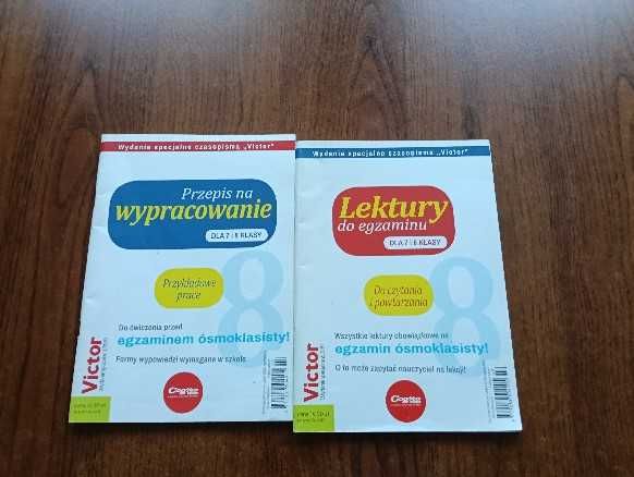 przepis na wypracowanie i lektury do egzaminu ośmioklasisty