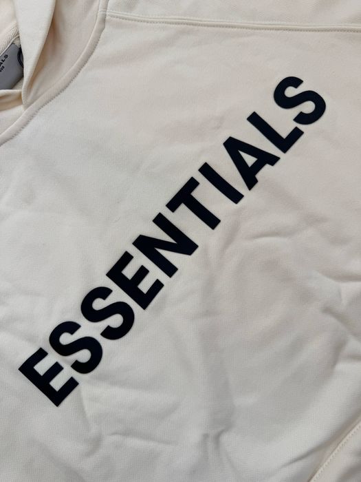 Hoodie Fear of God Essentials Bege - S