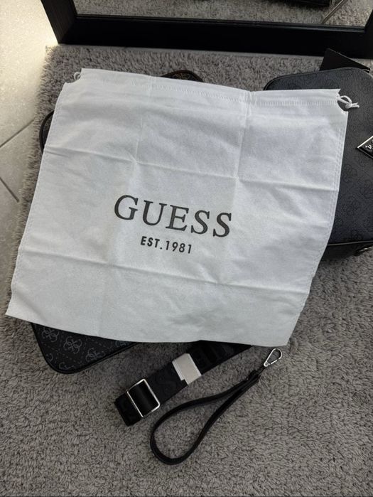 Сумка guess гес чоловіча через плече месенджер