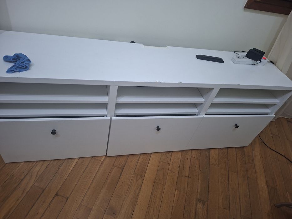 Mesa ,móvel para tv e móvel de apoio