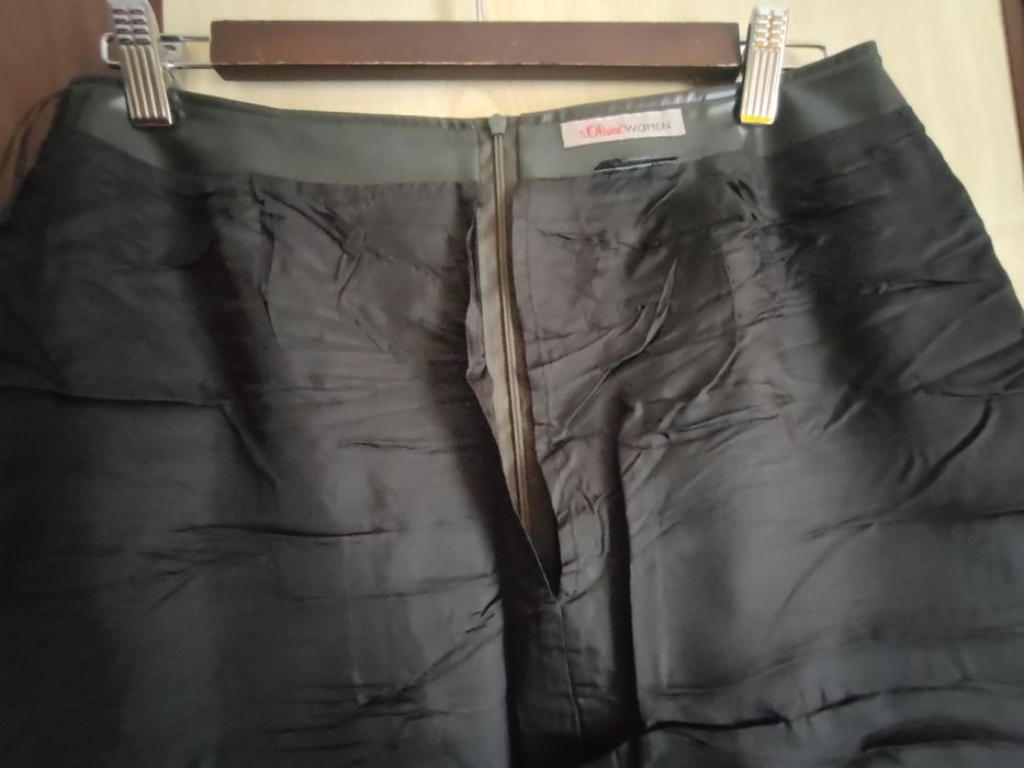 Спідниця з екошкіри