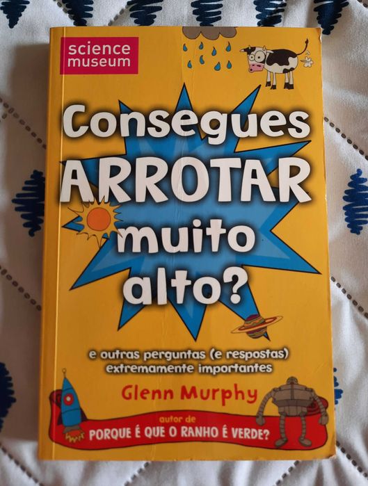 Livro - "Consegues arrotar muito alto?") de Glenn Murphy