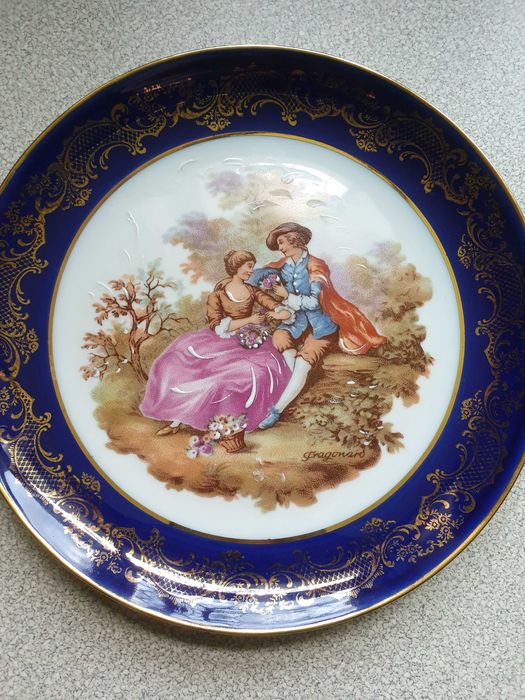 talerz ozdobny ,,Limoges..