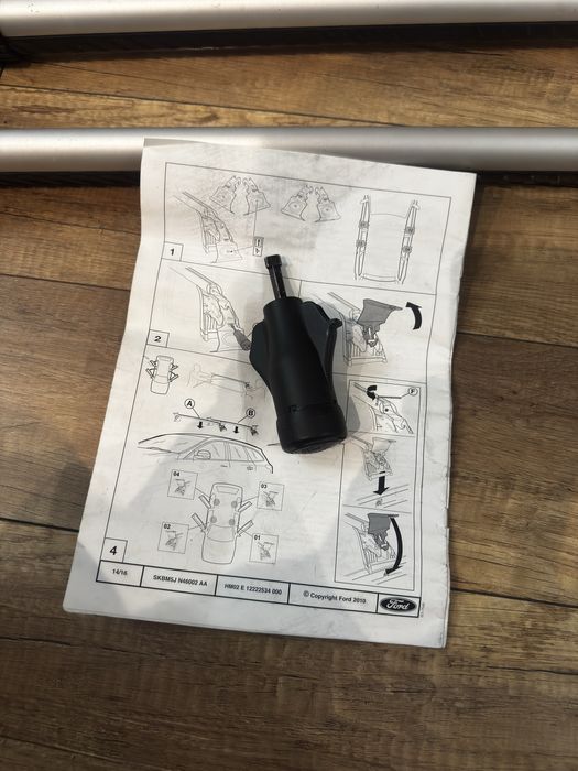 Bagażnik dachowy bez relingów Ford focus mk3