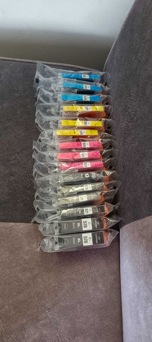 15x Tusze do CANON Pixma TS5050 TS5055 TS6050 TS9050 MG5700