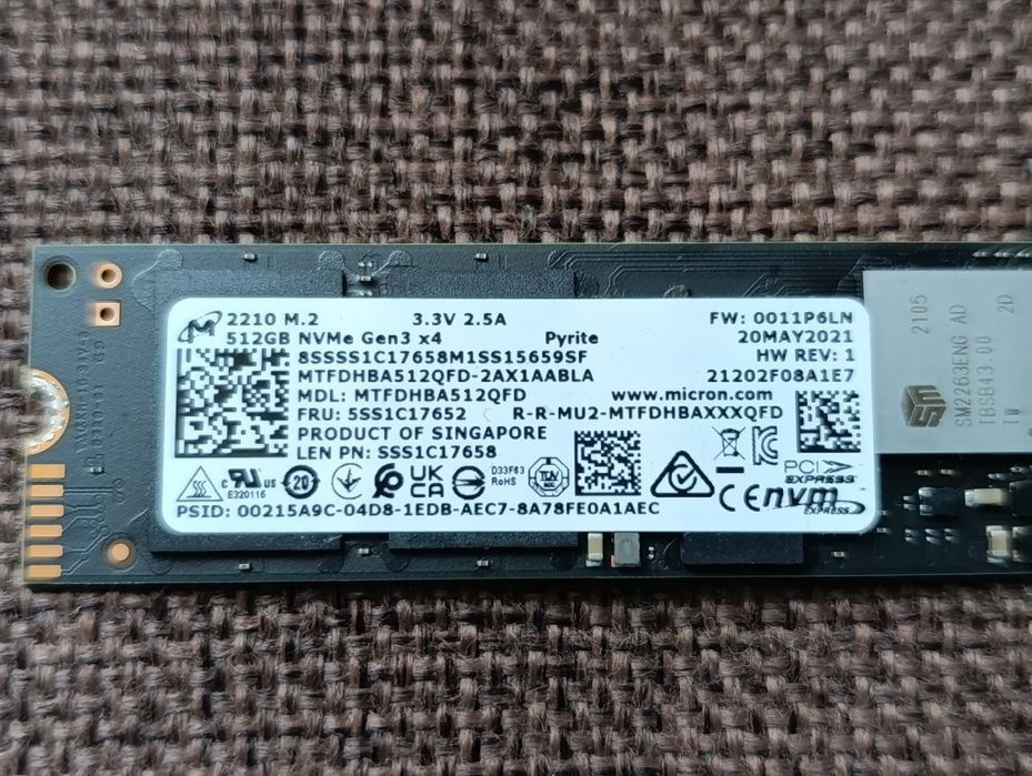 ssd nvme 512gb - купити комп'ютери та комплектуючі - Ціна на OLX.ua