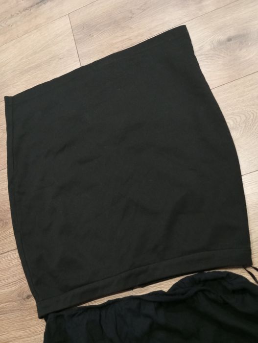 Czarna spódnica Vero Moda 38 i bluzka H&M