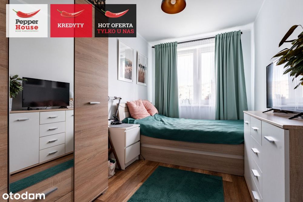 3 pokojowe mieszkanie po remoncie | balkon | winda