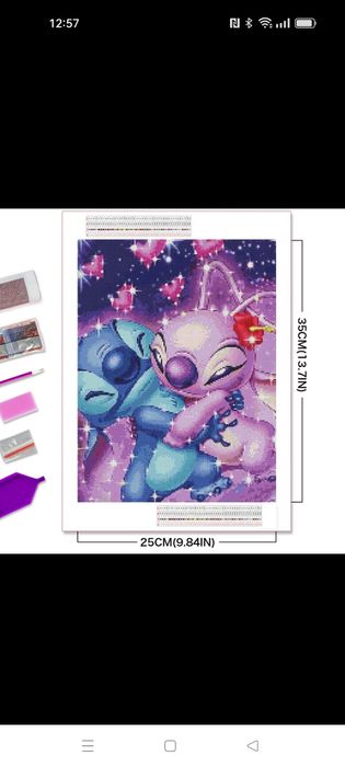 Pintura de diamantes Stitch