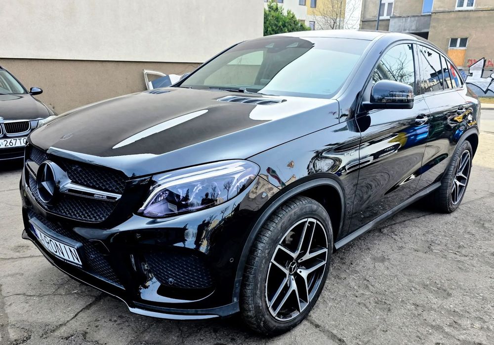Mercedes-Benz GLE Gle coupe 43AMG salon polska mały przebieg