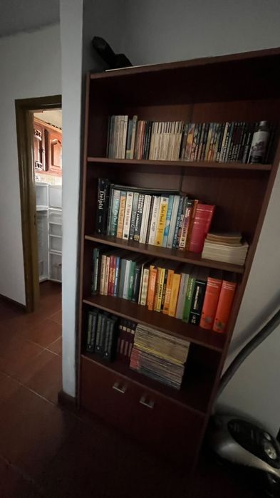 Estante livros madeira
