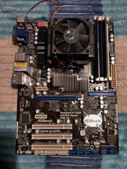 Продам комплект материнской платы ПРОЦ+ОЗУ+ОХЛАД