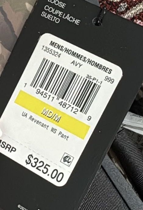 Зимовий тактичний костюм Under Armour Gore-Tex Infinium M новий