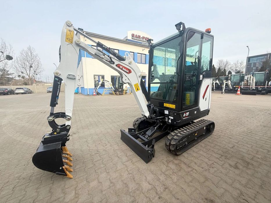 Bobcat E19-R2  Minikoparka gąsienicowa Bobcat E19-R2 - nowa z 36 miesięczną gwarancją