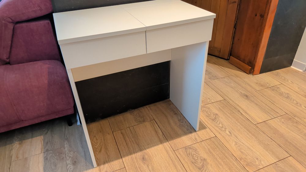Ikea Toaletka Brimnes 70x42x77 Biała / Biel - Praktyczna Stylowa