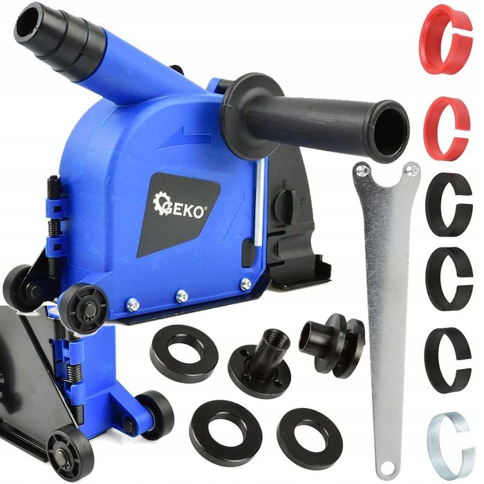 Osłona przeciwpyłowa odsysająca GEKO - bruzdownica 125mm/115mm G80258