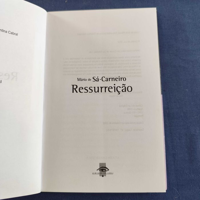 Mário de Sá Carneiro - Ressurreição