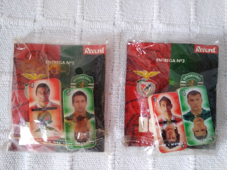 Dominós Sporting e Benfica