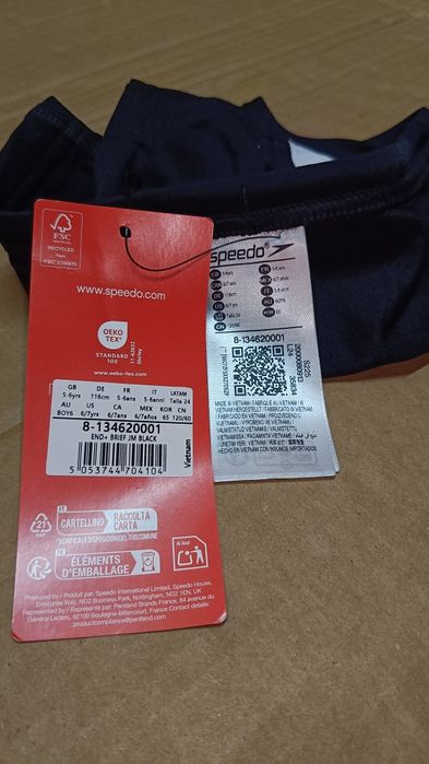 Dziecięce majtki do pływania Eco EnduranceSpeedo 5-6 lat 116 cm