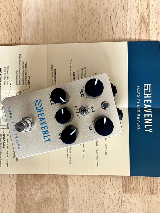 Pedal de Reverb UAfx Heavenly