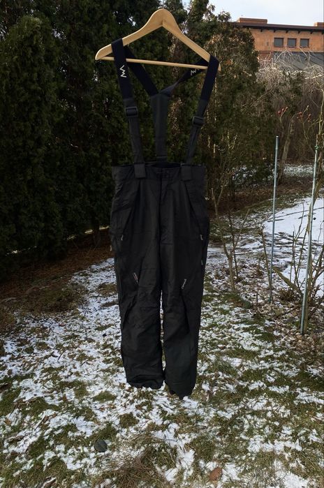 Spodnie narciarskie ski trousers czarne black Campus S/36 unisex