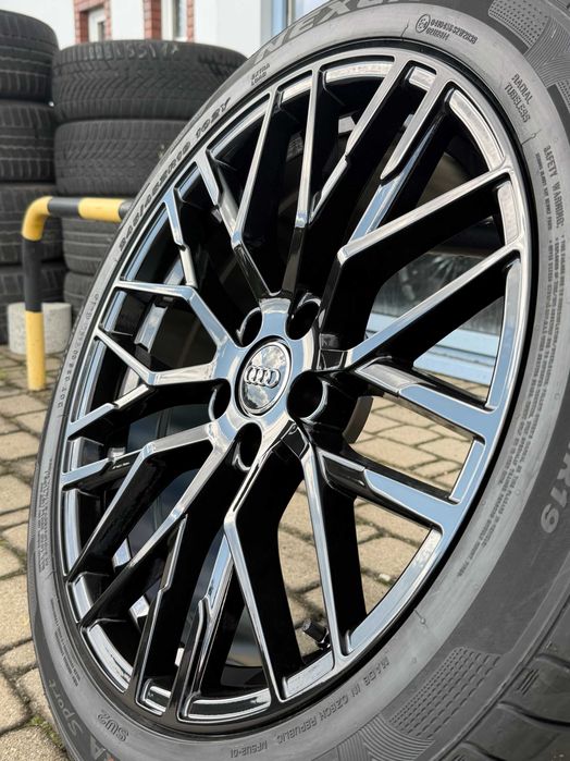 Nowe koła 18 cali Audi A3 S3 całe czarne połysk