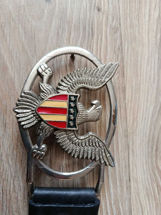 Pasek Life to Ride Harley Davidson z klamrą orzeł USA