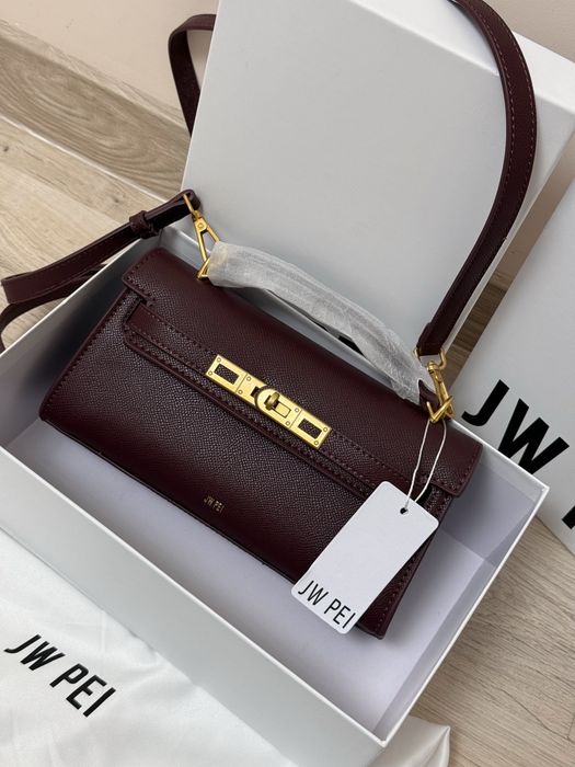 Сумка JW Pei Noor Top Handle Bag - Deep Burgundy бургунді