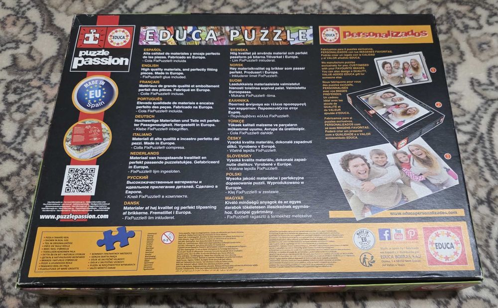 Educa puzzle 1000 el. Terytorium dinozaurów