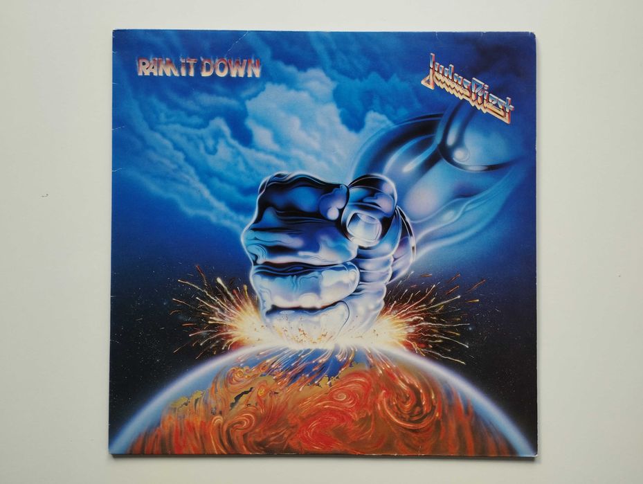 Płyta winylowa LP JUDAS PRIEST Ram It Down 1988 1 st. UK