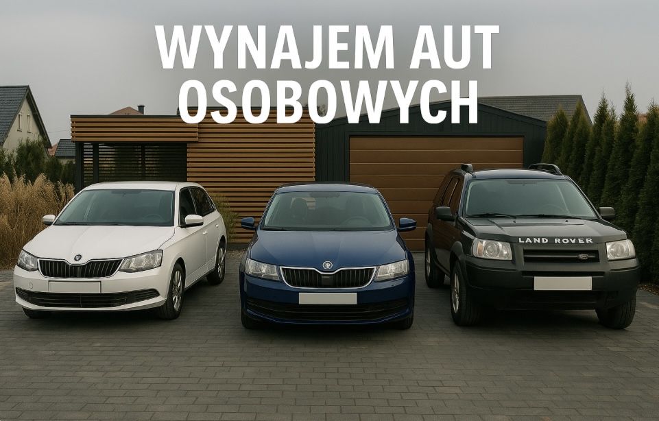 Wynajem Aut osobowych 24 H.
