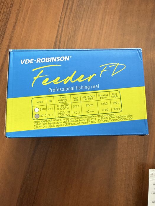 Kołowrotek Robinson VDE-R FD 4010 5.2:1