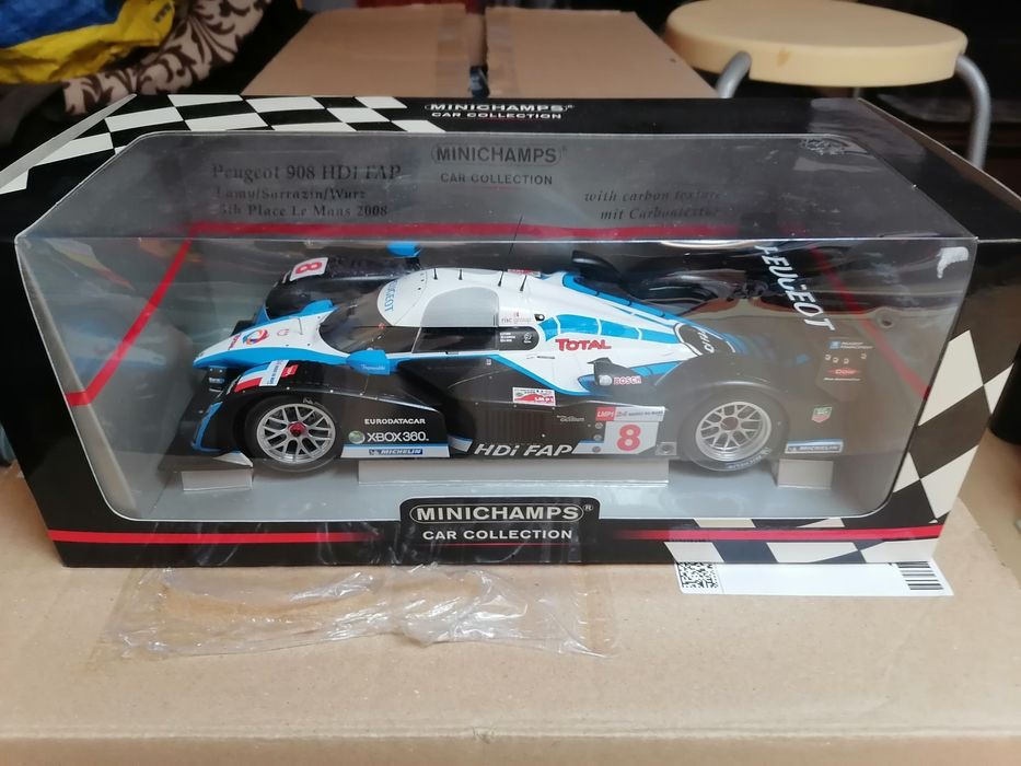 Miniaturas 1:18 Pilotos Portugueses