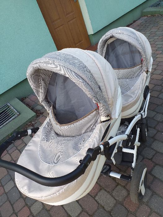 Wózek bliźniaczy TAKO Dalga Lift Duo Slim 2w1
