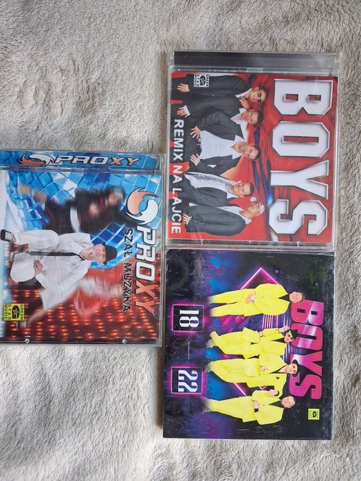 Zestaw 3 plyt CD disco polo - Boys,Proxy
