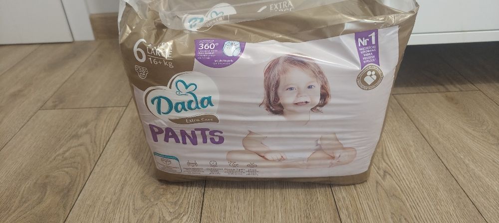 Pieluchomajtki Dada Pants rozmiar 6