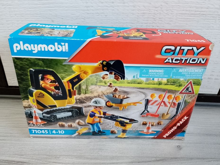 Playmobil City Life Roboty drogowe 71045