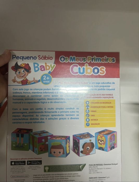 Jogo criança - cubos