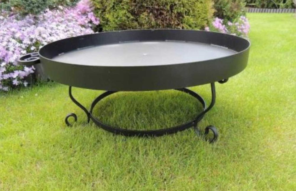 ZESTAW GRILL TRÓJNÓG kuty + ruszt + palenisko ZESTAWY 60,70,80 cm