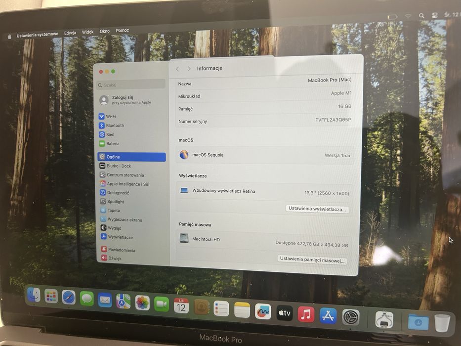 Apple MacBook Pro A2338 | Apple M1 | 16 GB RAM | 512 GB SSD