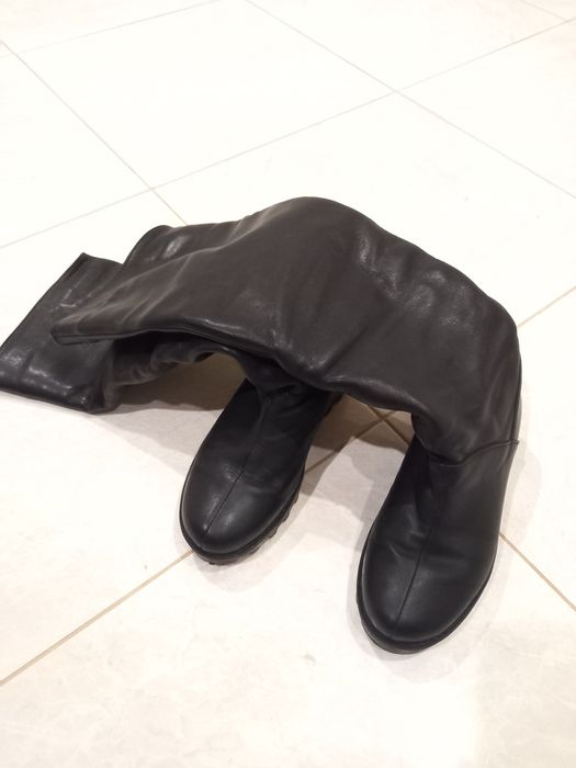 Шкіряні зимові чоботи