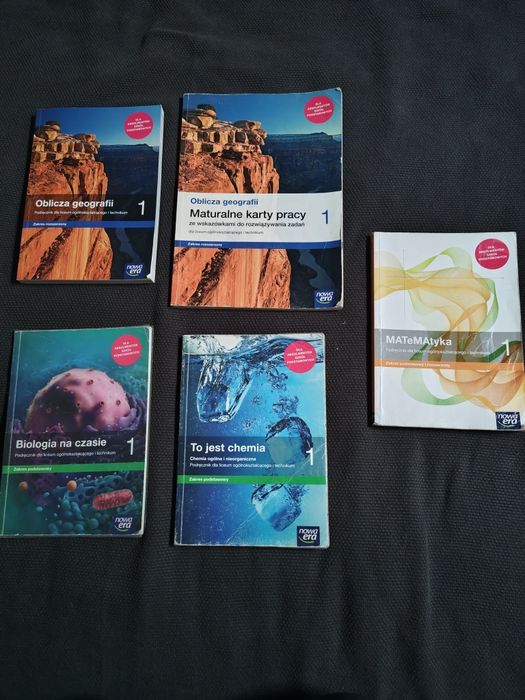 Podręczniki klasa 1 szkoła średnia