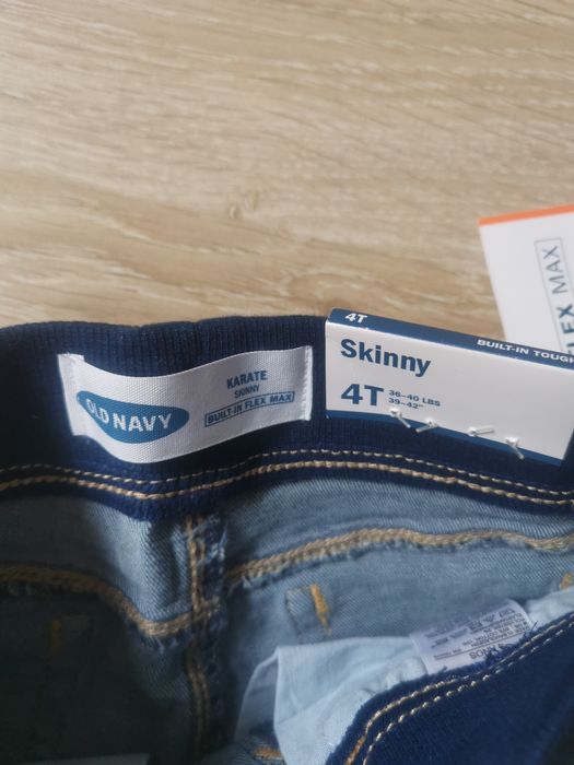 Spodnie jeansowe Old Navy r. 104