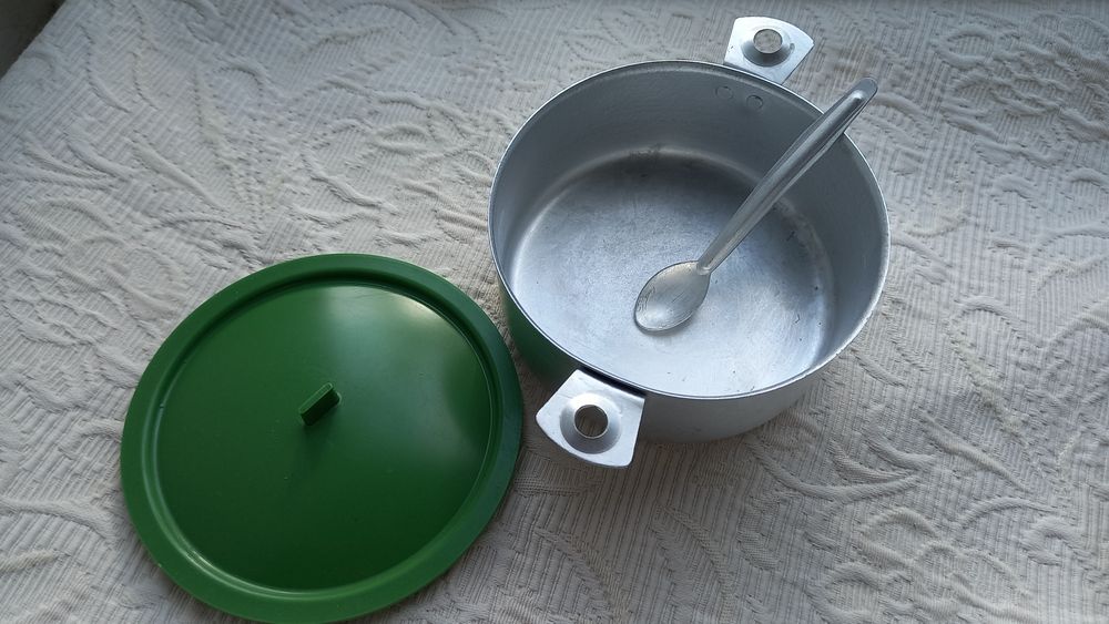 Дитячий іграшковий посуд алюміній