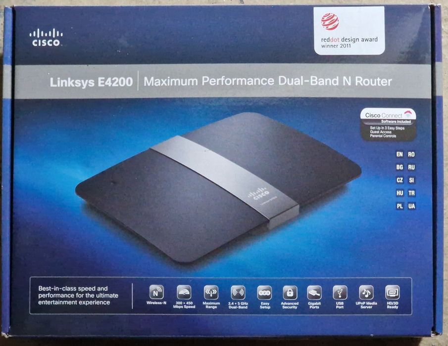 Router linksys E4200 cisco
