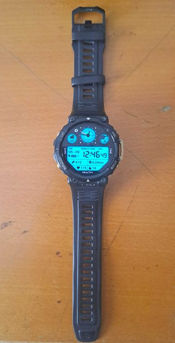 Amazfit T-Rex 2 Smartwatch | Like New | Charger | Rugged GPS Watch