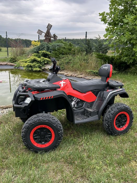 Quad na akumulator XT-SPEED 4X4 24 Mocny 4x80Watt czerwony