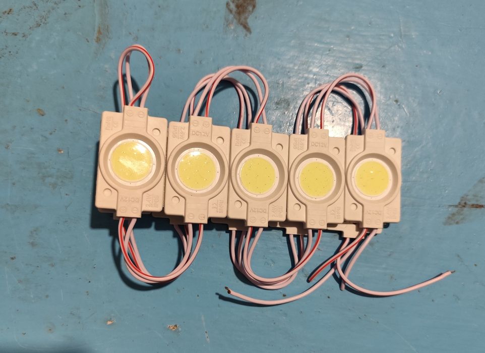 ‼️Ціна за 5шт‼️ Модулі LED 12В 2,4 Вт